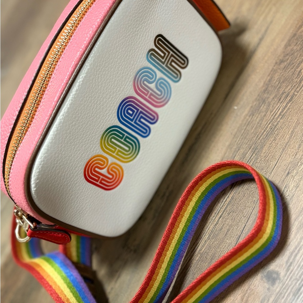 Coach Brown Interior with Logo Patch